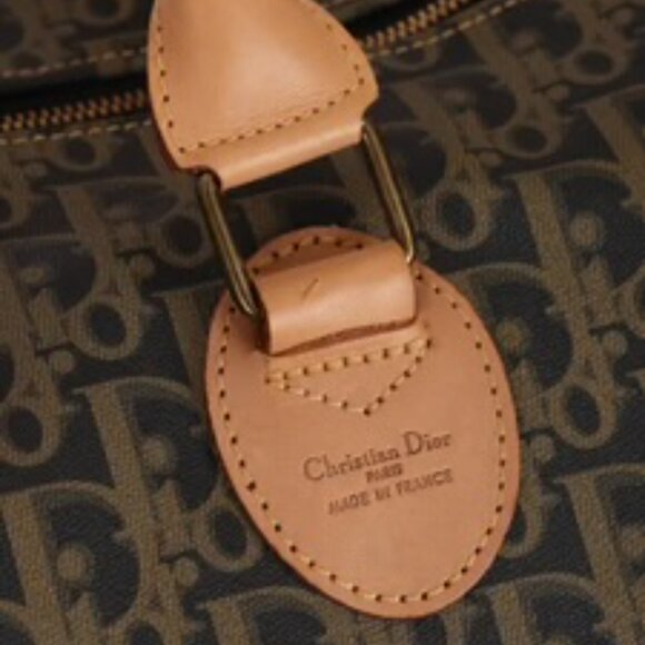 Dior Coated Canvas Trotter Weekender Duffel Bag - Picture 6 of 8